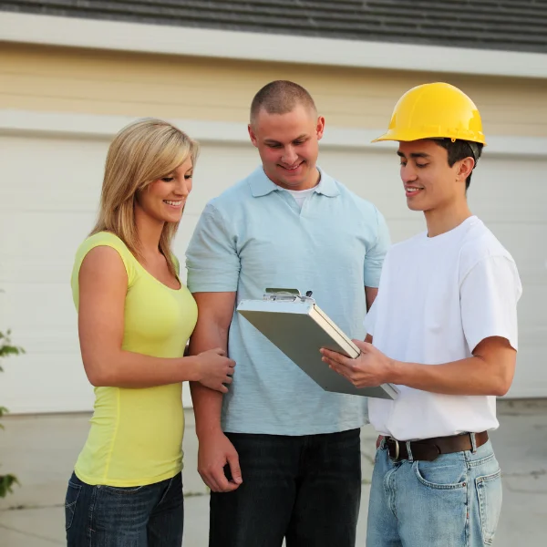 Image showing a homeowner after addressing foundation concerns in San Antonio.