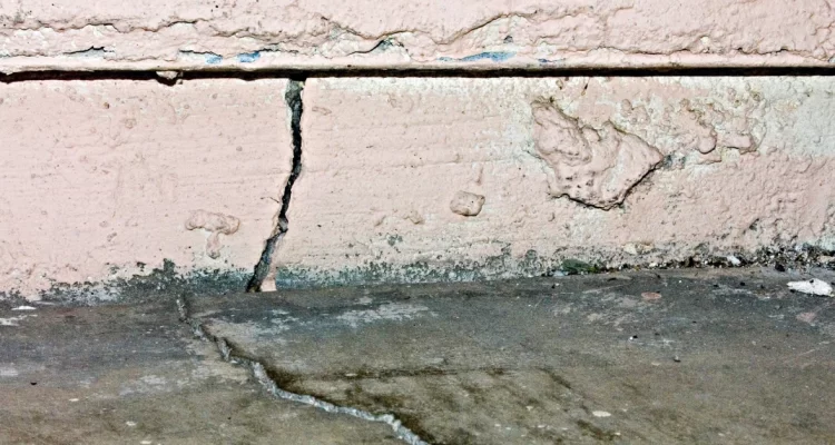 An Image Showing Foundation Cracks And When To Worry In San Antonio, TX, And Greater Austin Area.