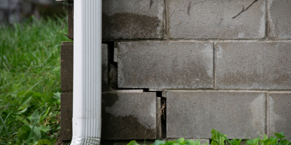 An Image Showing A House With Foundation Issues In San Antonio, TX.