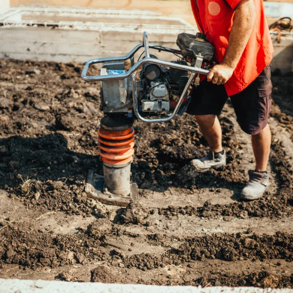 An image of clay soil playing an important role in foundation problems.